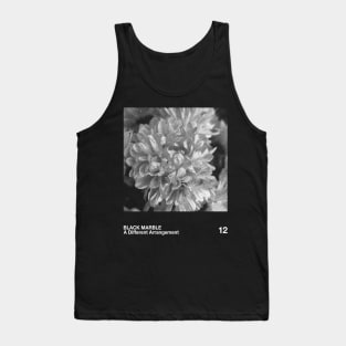 Black Marble / Minimalist Pantone Graphic Tank Top